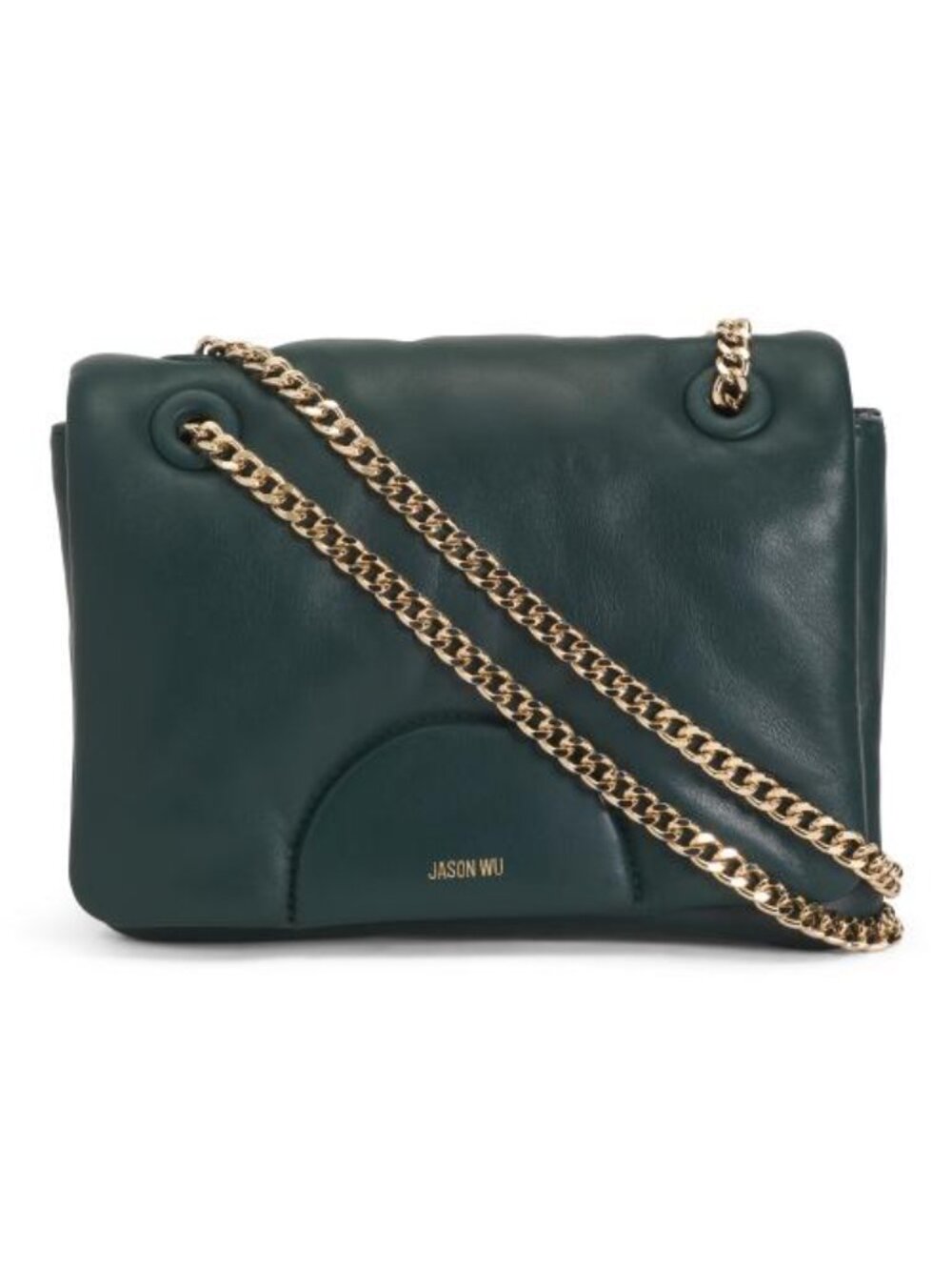 JASON WU Leather Convertible Chain Shoulder Bag